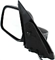 Driver Side Mirror, Power Adjust, Manual Folding, Non-Heated, Textured Black, No Signal Light, No Memory, No Puddle Light, No Auto-Dimming, No Blind Spot Feature