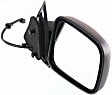 Passenger Side Mirror, Power Adjust, Manual Folding, Non-Heated, Textured Black, No Signal Light, No Memory, No Puddle Light, No Auto-Dimming, No Blind Spot Feature