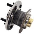 Rear, Driver or Passenger Side Wheel Hub, With Bearing, 5 x 4.53 in. Bolt Pattern