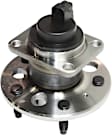 Rear, Driver or Passenger Side Wheel Hub, With Bearing, With Sensor, 5 x 4.52 in. Bolt Pattern