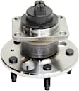 Rear, Driver or Passenger Side Wheel Hub, With Bearing, With Sensor, 5 x 4.52 in. Bolt Pattern