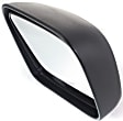 Driver Side Mirror, Manual Adjust, Non-Heated, Manual Folding, Textured Black, No Signal Light, No Memory, No Puddle Light, No Auto-Dim, No Blind Spot Feature