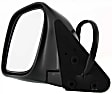Driver Side Mirror, Power Adjust, Manual Folding, Non-Heated, Textured Black, No Signal Light, No Memory, No Puddle Light, No Auto-Dimming, No Blind Spot Feature