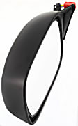 Driver Side Mirror, Power Adjust, Manual Folding, Non-Heated, Textured Black, No Signal Light, No Memory, No Puddle Light, No Auto-Dimming, No Blind Spot Feature