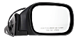 Passenger Side Mirror, Power Adjust, Manual Folding, Non-Heated, Textured Black, No Signal Light, No Memory, No Puddle Light, No Auto-Dimming, No Blind Spot Feature