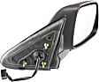 Passenger Side Mirror, Power Adjust, Manual Folding, Non-Heated, Textured Black, No Signal Light, No Memory, No Puddle Light, No Auto-Dimming, No Blind Spot Feature