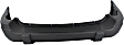 Rear Bumper Cover, Textured, Laredo Model, For Models Without Tow Package