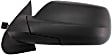Driver Side Mirror, Power, Manual Folding, Heated, Textured Black, No Signal Light, No Memory, No Puddle Light, No Auto-Dimming, No Blind Spot Feature