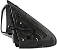 Driver Side Mirror, Power, Manual Folding, Heated, Textured Black, No Signal Light, No Memory, No Puddle Light, No Auto-Dimming, No Blind Spot Feature