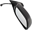 Passenger Side Mirror, Power, Manual Folding, Heated, Textured Black, Without Signal Light, Without memory, Without Puddle Light, Without Auto-Dimming, Without Blind Spot Feature