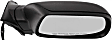 Passenger Side Mirror, Power, Manual Folding, Heated, Textured Black, Without Signal Light, Without memory, Without Puddle Light, Without Auto-Dimming, Without Blind Spot Feature