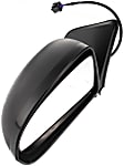 Driver Side Mirror, Power Adjust, Manual Folding, Non-Heated, Textured Black, No Signal Light, No Memory, No Puddle Light, No Auto-Dimming, No Blind Spot Feature