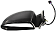 Driver Side Mirror, Power Adjust, Manual Folding, Non-Heated, Textured Black, No Signal Light, No Memory, No Puddle Light, No Auto-Dimming, No Blind Spot Feature