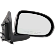 Passenger Side Mirror, Power Adjust, Manual Folding, Non-Heated, Textured Black, No Signal Light, No Memory, No Puddle Light, No Auto-Dimming, No Blind Spot Feature