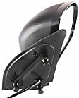 Passenger Side Mirror, Power Adjust, Manual Folding, Non-Heated, Textured Black, No Signal Light, No Memory, No Puddle Light, No Auto-Dimming, No Blind Spot Feature