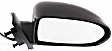 Passenger Side Mirror, Power Adjust, Manual Folding, Non-Heated, Textured Black, No Signal Light, No Memory, No Puddle Light, No Auto-Dimming, No Blind Spot Feature