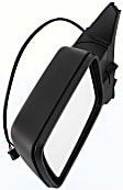 Driver Side Mirror, Power, Manual Folding, Heated, Paintable, No Signal Light, No Memory, No Puddle Light, No Auto-Dimming, No Blind Spot Feature