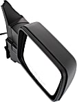 Passenger Side Mirror, Power, Manual Folding, Heated, Paintable, No Signal Light, No Memory, No Puddle Light, No Auto-Dimming, No Blind Spot Feature