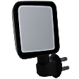 Driver Side Mirror, Manual Adjust, Manual Folding, Non-Heated, Textured Black, No Signal Light, No Memory, No Puddle Light, No Auto-Dimming, No Blind Spot Feature