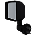 Driver Side Mirror, Manual Adjust, Manual Folding, Non-Heated, Textured Black, No Signal Light, No Memory, No Puddle Light, No Auto-Dimming, No Blind Spot Feature
