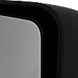 Driver Side Mirror, Manual Adjust, Manual Folding, Non-Heated, Textured Black, No Signal Light, No Memory, No Puddle Light, No Auto-Dimming, No Blind Spot Feature
