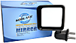 Driver Side Mirror, Manual Adjust, Manual Folding, Non-Heated, Textured Black, No Signal Light, No Memory, No Puddle Light, No Auto-Dimming, No Blind Spot Feature