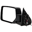 Driver Side Mirror, Power Adjust, Manual Folding, Non-Heated, Textured Black, No Signal Light, No Memory, No Puddle Light, No Auto-Dimming, No Blind Spot Feature, 6 Cyl., 3.7L Engine