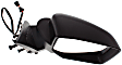 Passenger Side Mirror, Power Adjust, Manual Folding, Heated, Textured Black, No Signal Light, No Memory, No Puddle Light, No Auto-Dimming, No Blind Spot Feature