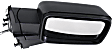 Passenger Side Mirror, Power, Manual Folding, Heated, Textured Black, No Signal Light, With memory, No Puddle Light, No Auto-Dimming, No Blind Spot Feature