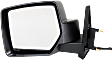 Driver Side Mirror, Power, Manual Folding, Non-Heated, Textured Black, No Signal Light, No Memory, No Puddle Light, No Auto-Dimming, No Blind Spot Feature