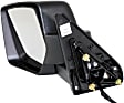 Driver Side Mirror, Power, Manual Folding, Non-Heated, Textured Black, No Signal Light, No Memory, No Puddle Light, No Auto-Dimming, No Blind Spot Feature