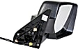 Passenger Side Mirror, Power, Manual Folding, Non-Heated, Textured Black, No Signal Light, No Memory, No Puddle Light, No Auto-Dimming, No Blind Spot Feature