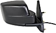 Passenger Side Mirror, Power, Manual Folding, Non-Heated, Textured Black, No Signal Light, No Memory, No Puddle Light, No Auto-Dimming, No Blind Spot Feature