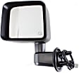 Driver Side Mirror, Power Adjust, Manual Folding, Heated, Textured Black, No Signal Light, No Memory, No Puddle Light, No Auto-Dimming, No Blind Spot Feature
