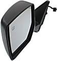 Driver Side Mirror, Power, Manual Folding, Heated, Textured Black, No Signal Light, No Memory, No Puddle Light, No Auto-Dimming, No Blind Spot Feature