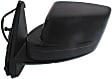 Driver Side Mirror, Power, Manual Folding, Heated, Textured Black, No Signal Light, No Memory, No Puddle Light, No Auto-Dimming, No Blind Spot Feature