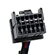Passenger Side Mirror, Power, Manual Folding, Heated, Textured Black, No Signal Light, No Memory, No Puddle Light, No Auto-Dimming, No Blind Spot Feature
