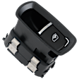 2016 Porsche 911 - Front Or Rear, Passenger Side Window Switch, With Leather Interior, Black, Standard OE Replacement