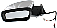 Driver Side Mirror, Power Adjust, Heated, Manual Folding, Chrome, In-housing Signal Light, With Memory, No Puddle Light, No Auto-Dimming, No Blind Spot Feature