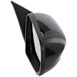 Passenger Side Mirror, Power Adjust, Non-Heated, Manual Folding, Paintable, No Signal Light, No Memory, No Puddle Light, No Auto-Dim, No Blind Spot Feature
