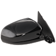 Passenger Side Mirror, Power Adjust, Non-Heated, Manual Folding, Paintable, No Signal Light, No Memory, No Puddle Light, No Auto-Dim, No Blind Spot Feature