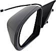 Driver Side Mirror, Power Adjust, Heated, Manual Folding, Paintable, No Signal Light, No Memory, No Puddle Light, No Auto-Dim, No Blind Spot Feature