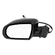 Driver Side Mirror, Power Adjust, Heated, Manual Folding, Paintable, In-housing Signal Light, With Puddle Light, With Auto-Dimming, With Blind Spot Detection in Glass, Taiwan Aftermarket Glass