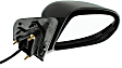 Passenger Side Mirror, Power Adjust, Heated, Manual Folding, Paintable, No Signal Light, No Memory, No Puddle Light, No Auto-Dim, No Blind Spot Feature