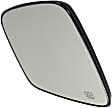 Driver Side Mirror Glass, Heated, No Blind Spot Feature