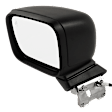 2016 Jeep Renegade - Driver Side Mirror, Power Adjust, Heated, Textured Black, Manual Folding, In-housing Signal Light, With Blind Spot Detection in Glass, No Memory, No Puddle Light, No Auto-Dimming