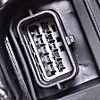 2022 Jeep Wrangler - Passenger Side Mirror, Power Adjust, Heated, Textured Black, Manual Folding, No Signal Light, With Blind Spot Detection in Glass, No Memory, No Puddle Light, No Auto-Dimming