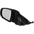 Driver Side Mirror, Power Adjust, Heated, Manual Folding, Paintable, In-housing Signal Light, No Memory, No Puddle Light, No Auto-Dim, No Blind Spot Feature