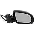 2024 Jeep Compass - Passenger Side Mirror, Power Adjust, Heated, Paintable, Manual Folding, In-housing Signal Light, With Blind Spot Detection in Glass, No Memory, No Puddle Light, No Auto-Dim