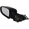 Driver Side Mirror, Power Adjust, Heated, Manual Folding, Paintable, In-housing Signal Light, No Memory, No Puddle Light, No Auto-Dim, With Blind Spot Detection in Glass